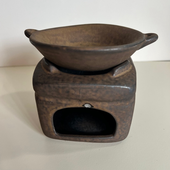 Brown Ceramic Oil Burner - Picture 5 of 12